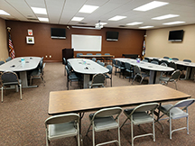 Our conference room at the 911 Center.